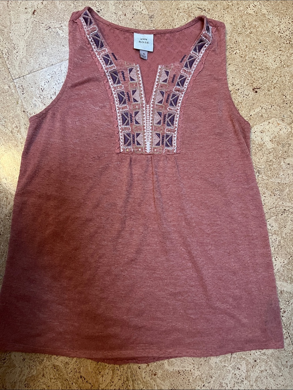 Knox Rose BOHO top size Medium